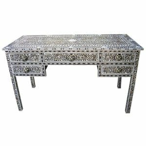 Indian Mother Of Pearl Inlay Desks For Sale Iris Furnishing Ltd